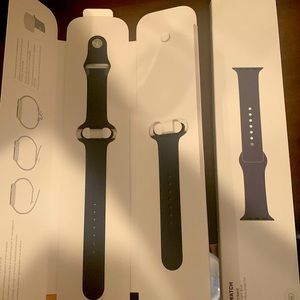 Apple Watch band 42mm.  Midnight blue.  Fits 5,6, and 7 up to 44mm